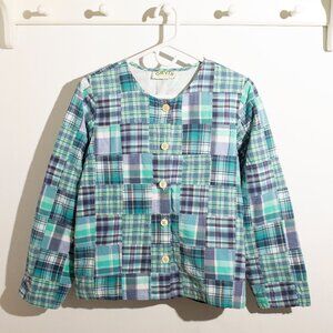 Orvis Quilted Plaid Chore Coat
